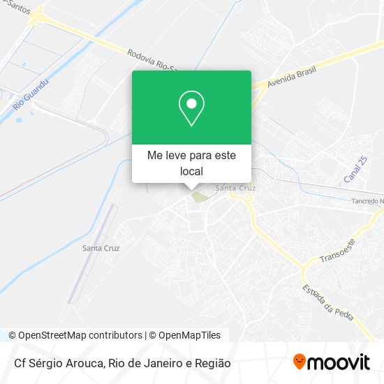 Cf Sérgio Arouca mapa