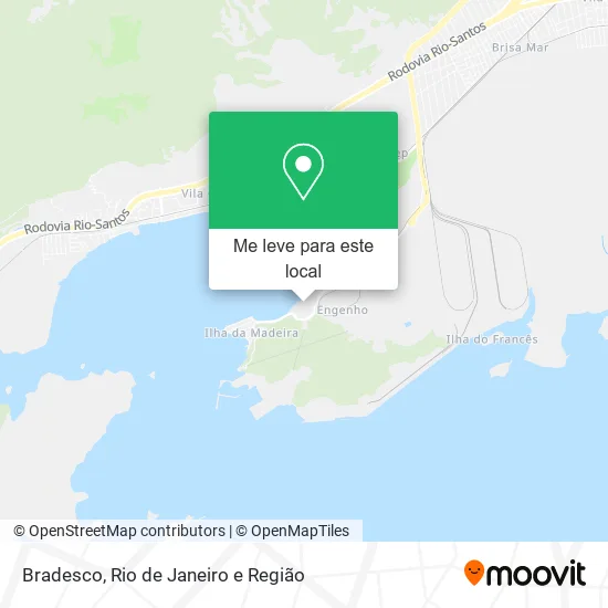 Bradesco mapa
