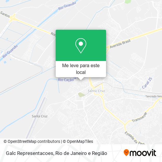 Galc Representacoes mapa