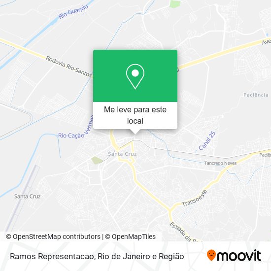 Ramos Representacao mapa