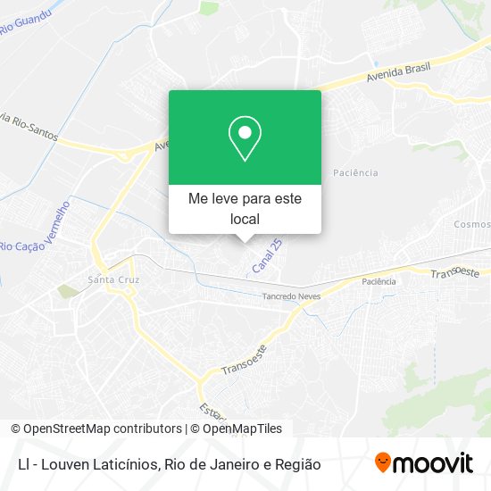 Ll - Louven Laticínios mapa