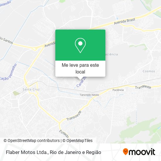 Flaber Motos Ltda. mapa