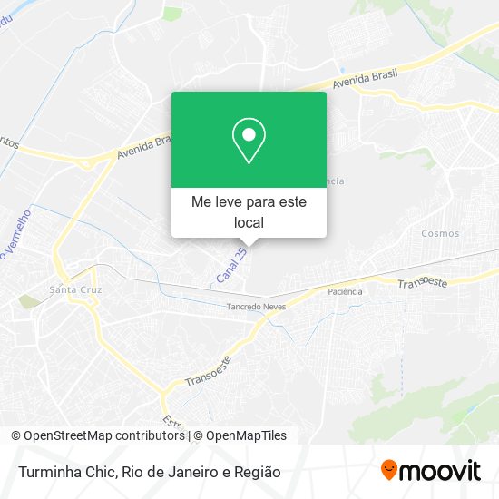 Turminha Chic mapa