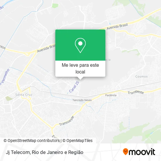 Jj Telecom mapa