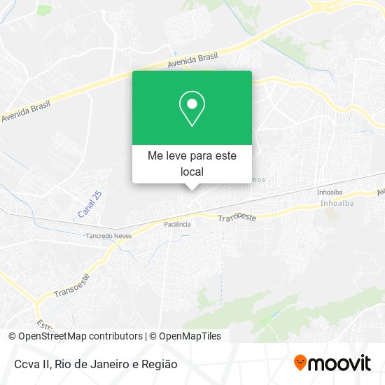 Ccva II mapa