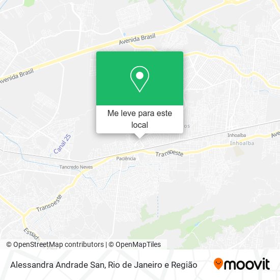 Alessandra Andrade San mapa