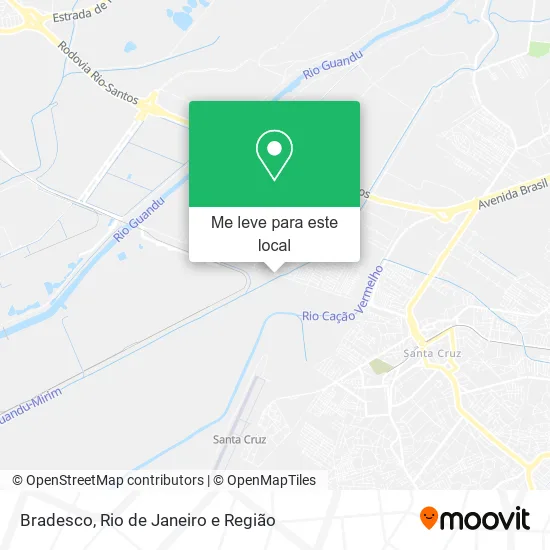 Bradesco mapa