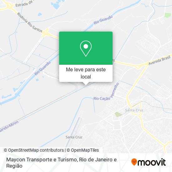 Maycon Transporte e Turismo mapa