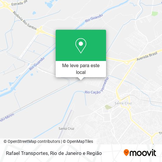 Rafael Transportes mapa