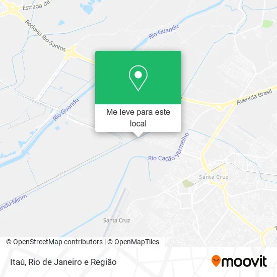 Itaú mapa