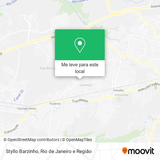 Styllo Barzinho mapa