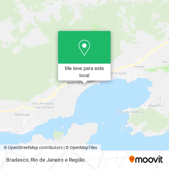 Bradesco mapa