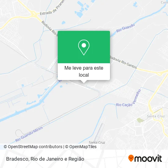 Bradesco mapa