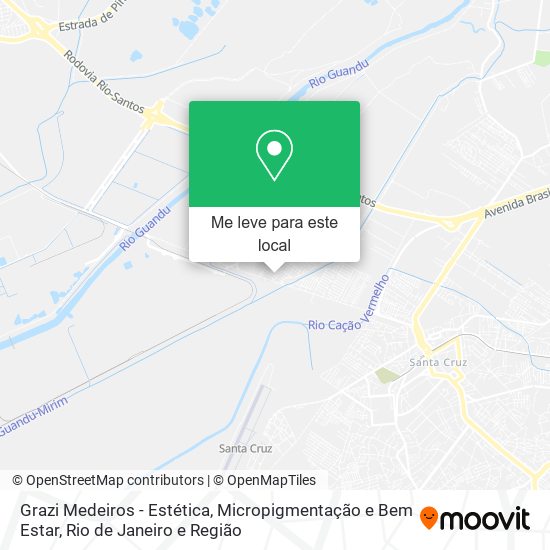 Grazi Medeiros - Estética, Micropigmentação e Bem Estar mapa