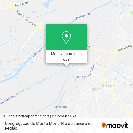 Congregacao de Monte Moria mapa