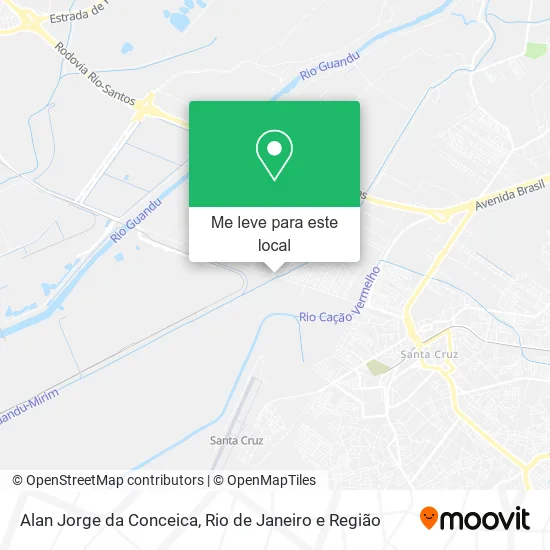 Alan Jorge da Conceica mapa