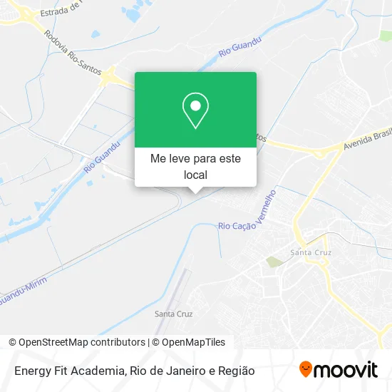 Energy Fit Academia mapa