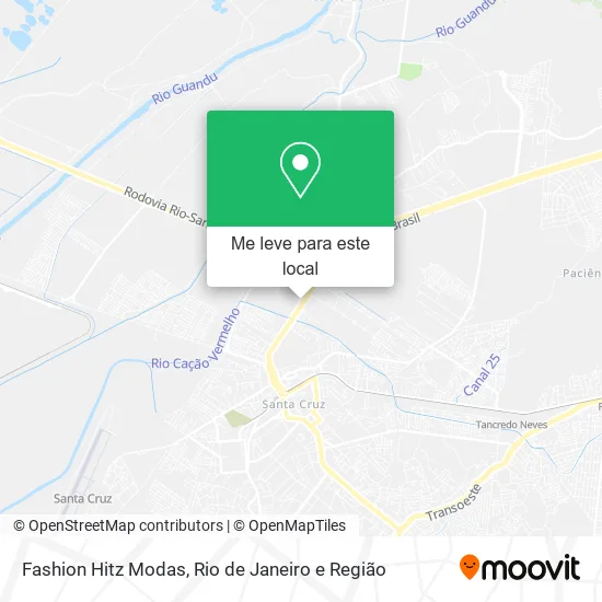 Fashion Hitz Modas mapa