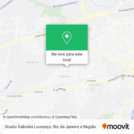 Studio Gabriela Lourenço mapa