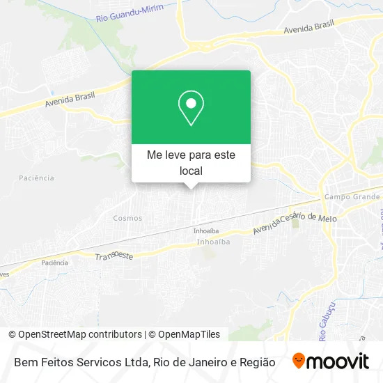 Bem Feitos Servicos Ltda mapa