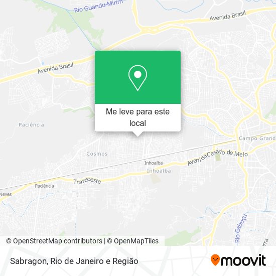 Sabragon mapa