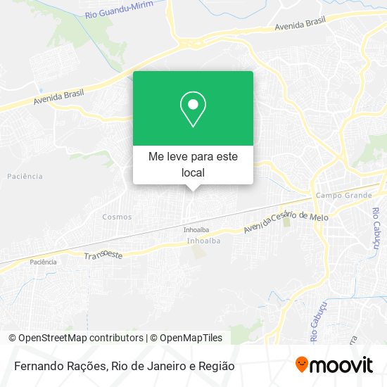 Fernando Rações mapa