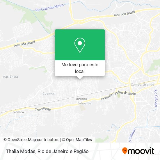 Thalia Modas mapa