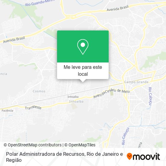 Polar Administradora de Recursos mapa