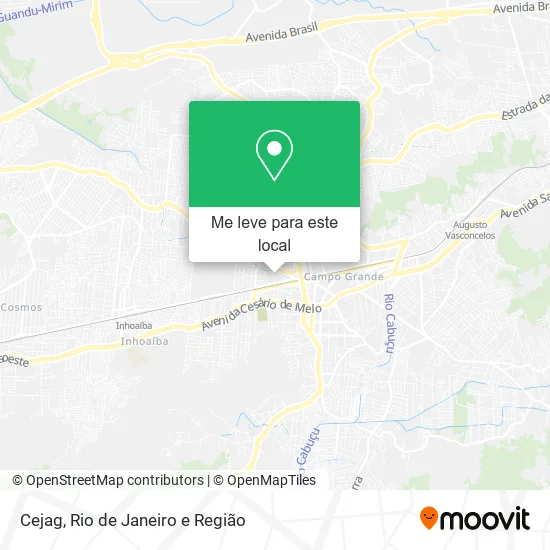 Cejag mapa
