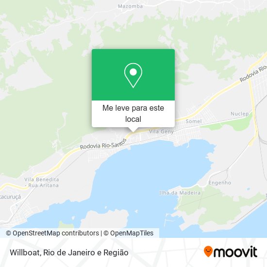 Willboat mapa