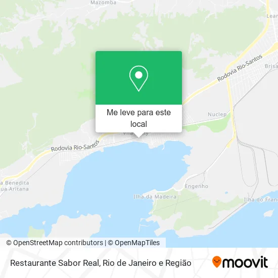 Restaurante Sabor Real mapa