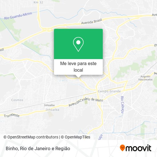 Binho mapa