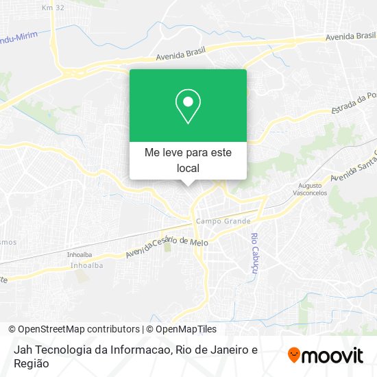 Jah Tecnologia da Informacao mapa