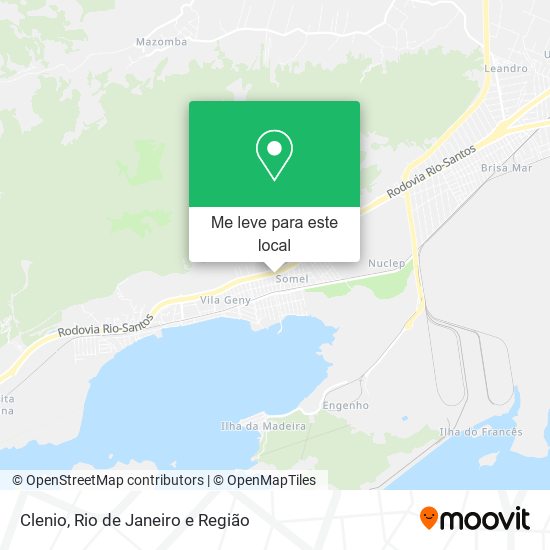 Clenio mapa