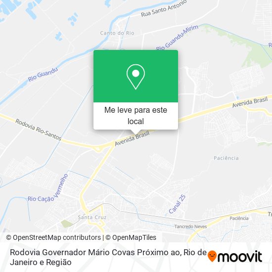 Rodovia Governador Mário Covas Próximo ao mapa