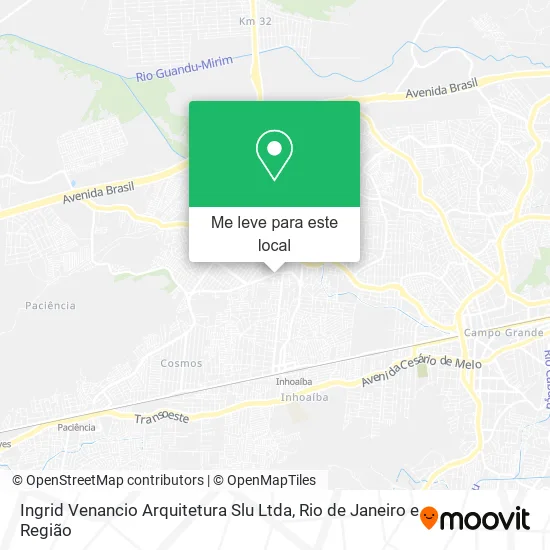 Ingrid Venancio Arquitetura Slu Ltda mapa