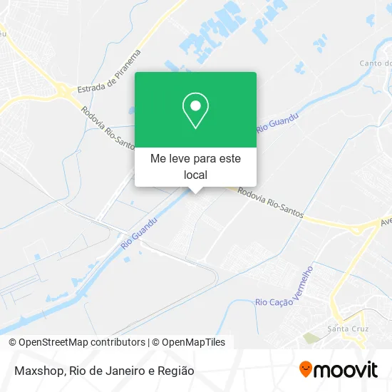 Maxshop mapa