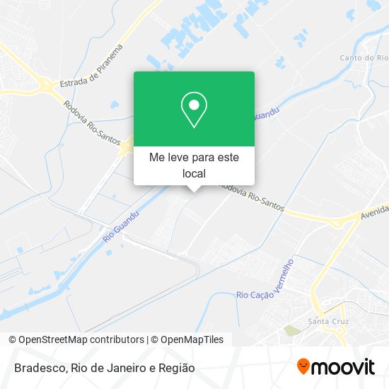 Bradesco mapa