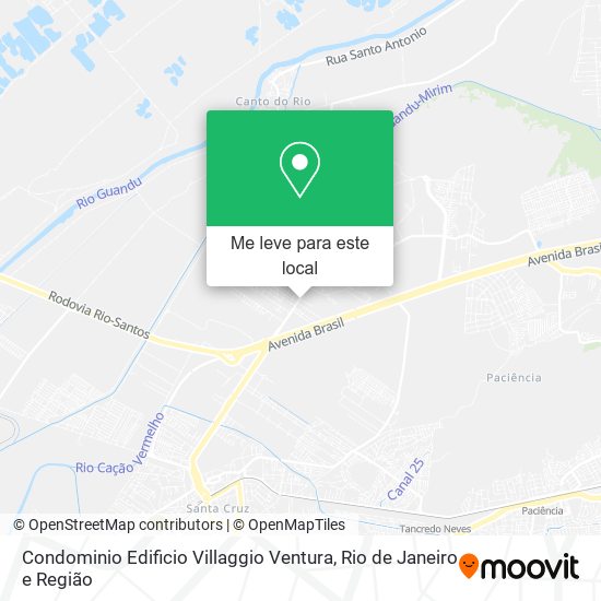 Condominio Edificio Villaggio Ventura mapa