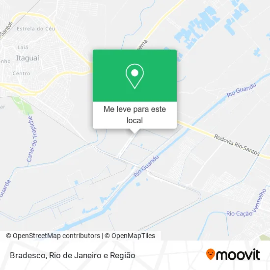 Bradesco mapa
