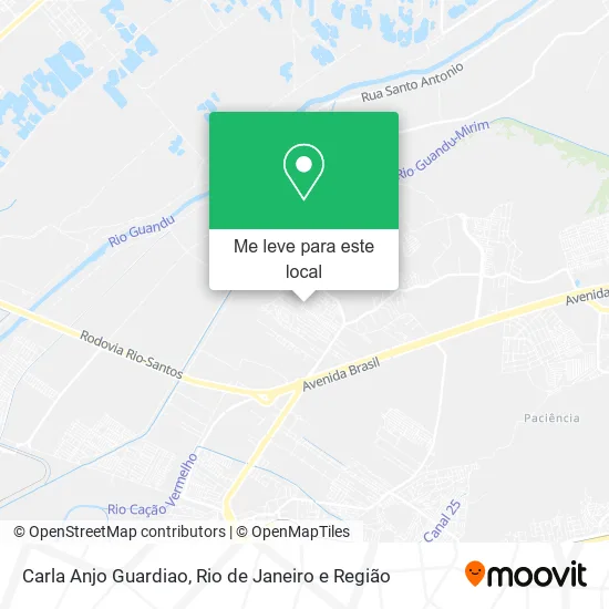 Carla Anjo Guardiao mapa