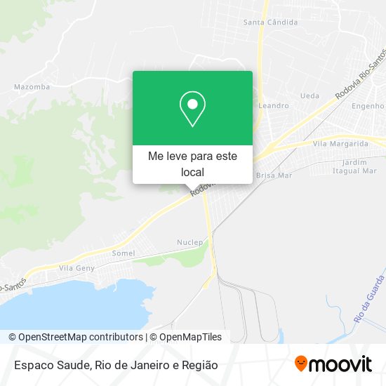 Espaco Saude mapa