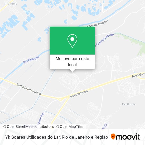 Yk Soares Utilidades do Lar mapa