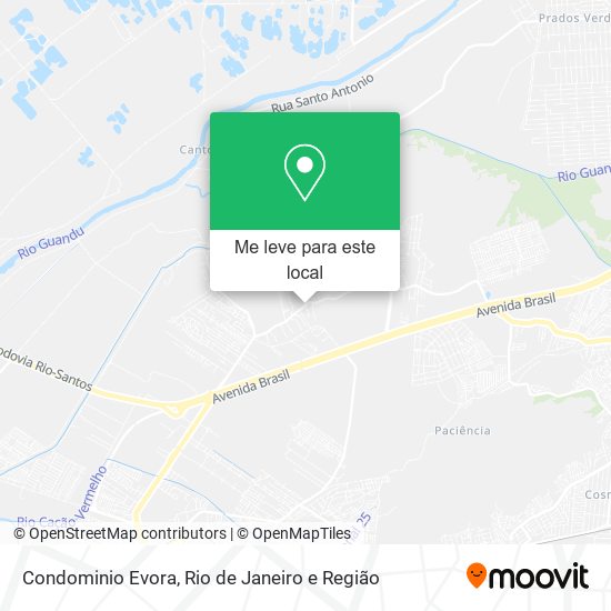 Condominio Evora mapa