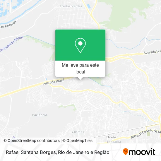 Rafael Santana Borges mapa