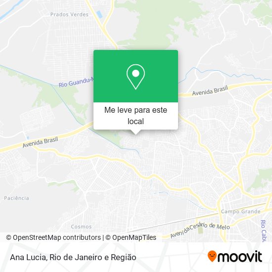 Ana Lucia mapa