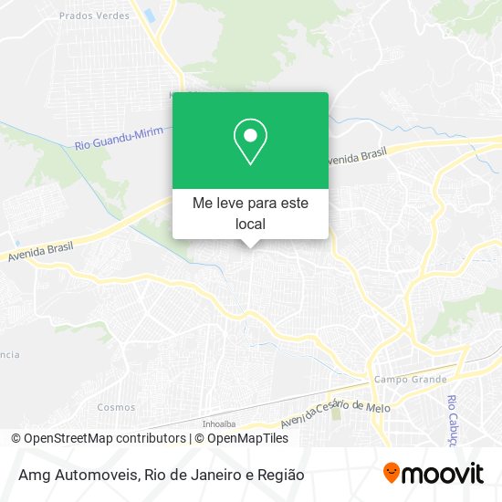 Amg Automoveis mapa