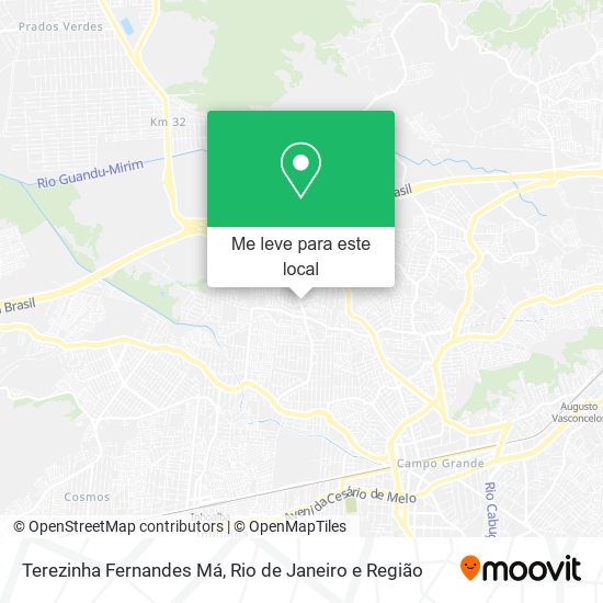 Terezinha Fernandes Má mapa