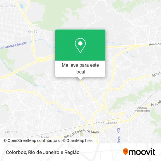 Colorbox mapa