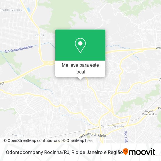 Odontocompany Rocinha/RJ mapa